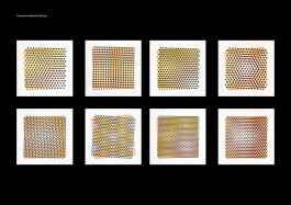 Artwork Catalogue Production Methods Series. Grid layout showcasing eight unique variations from the