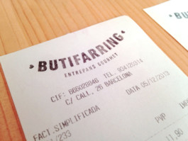 Marcal net Butifarring Ticket 1920