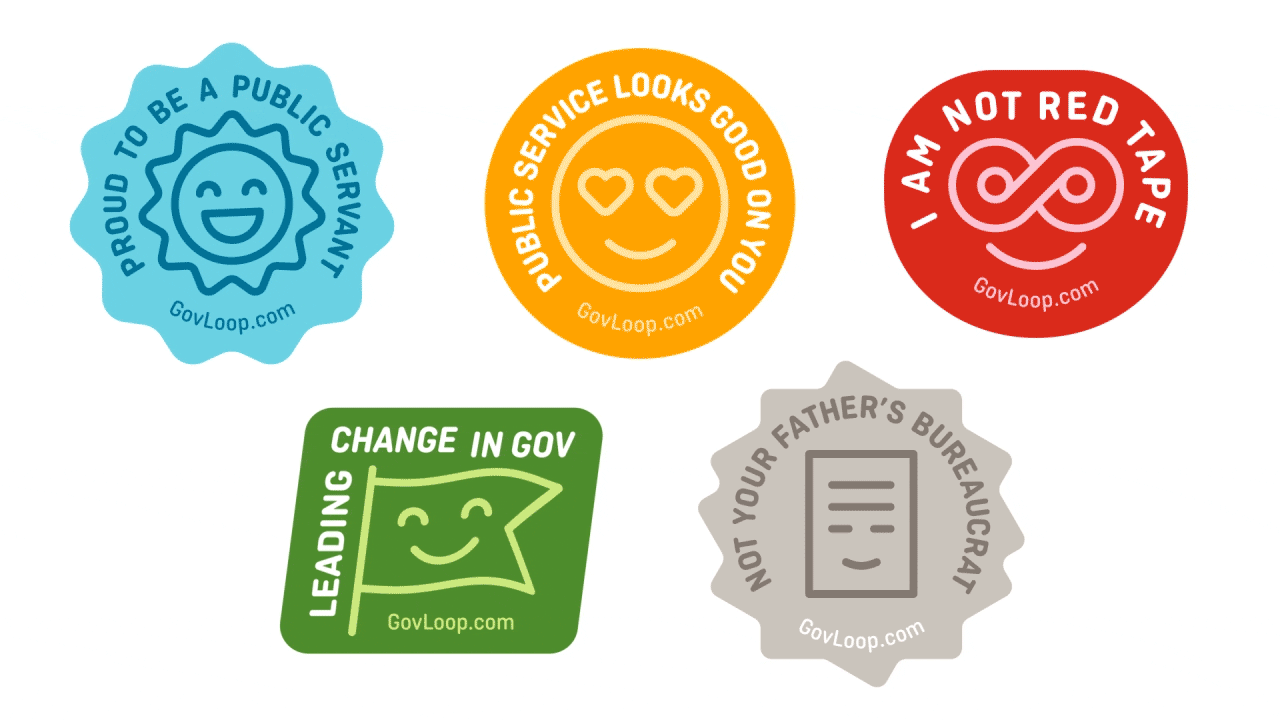 Marcal net GovLoop 0400 Swag Stickers Animation 12sec 720 30 