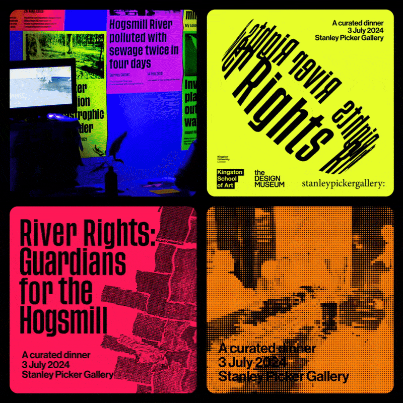 River Rights Instagram Posts Composition. GIF animation