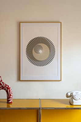Relationship with Audience framed. Framed print of